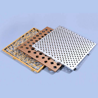 comprare pannelli di pareti di tende in alluminio resistente colore metallico PVDF / rivestimento in polvere online manufacture
