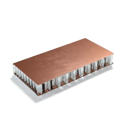 comprare Pannello composito in alluminio a nido di miele ignifugo / pannello sandwich in alluminio a nido di miele online manufacture
