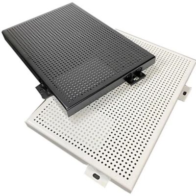 comprare Architettura pannelli di metallo perforati buco rotondo lamiera di alluminio perforata online manufacture