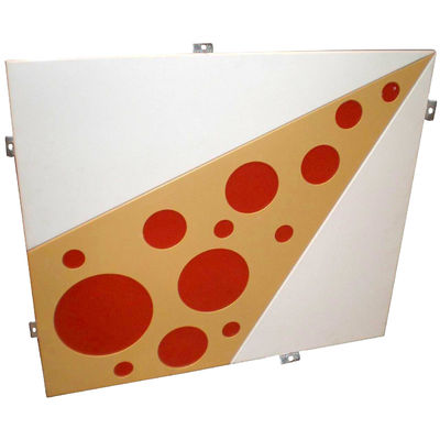 comprare Anodizzato / in polvere rivestito pannello di alluminio personalizzato colori multipli per la decorazione degli edifici online manufacture