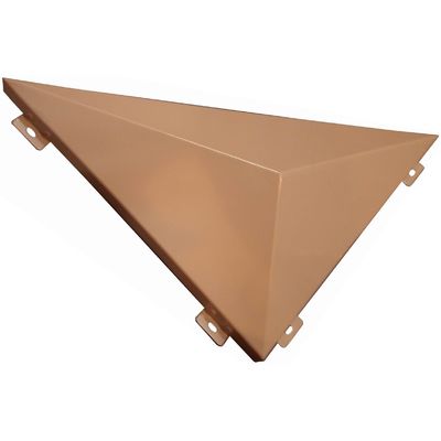 comprare Forma triangolare 3D Superficie di fogli di alluminio personalizzati per la decorazione degli edifici online manufacture