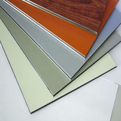 comprare 3mm-6mm pannelli compositi in alluminio resistenza all'impatto foglio per facciata di costruzione online manufacture