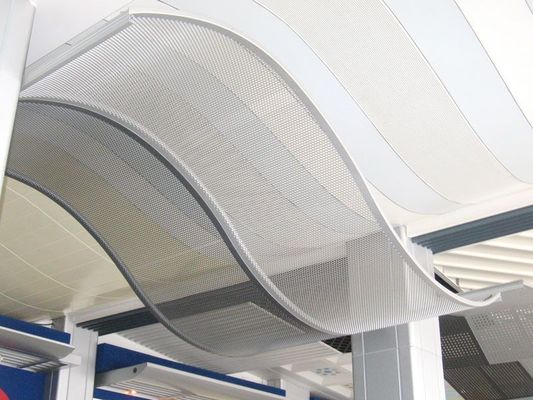 comprare Rivestimento di parete esterno Di colore solido Interni ed esterni Architetturale Leggio Parete tenda Legno Veneer di alluminio online manufacture