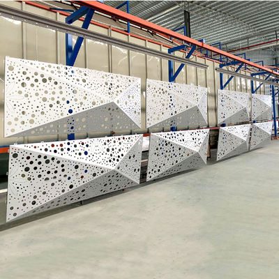 comprare A1100 o A3003 Lastra di alluminio di alta qualità con disegni perforati per la decorazione degli schermi online manufacture
