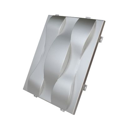comprare Pannello di alluminio iperbolico 3D con superficie protuberante convessa per la decorazione speciale degli edifici online manufacture