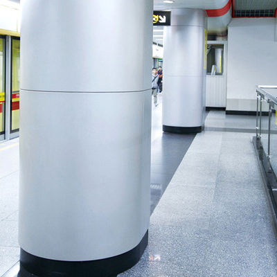 comprare Pannelli di parete di alluminio curvo a semicerchio personalizzati per rivestimento e decorazione di colonne online manufacture