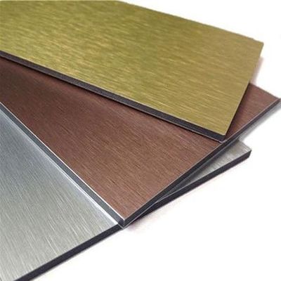 Pannelli compositi in alluminio ACP per la ristrutturazione/decorazione delle pareti dei negozi