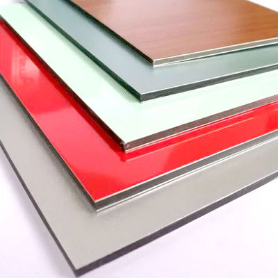 Pannelli compositi in alluminio rivestiti in PVDF resistenti agli urti 5 anni di garanzia