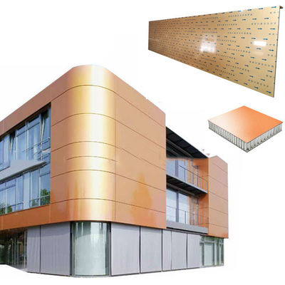 Dimensioni massime 2mx12m Grandi pannelli di rivestimento in nido di miele in alluminio per la decorazione delle pareti delle tende