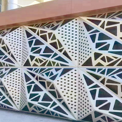 Pannelli di alluminio 3D personalizzabili per rivestimenti e decorazioni di pareti interne o esterne