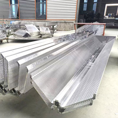Stylish Perforated Aluminium Cladding o Ceiling Panels Customisable Laser Cut o CNC Punched Patterns o Perforations